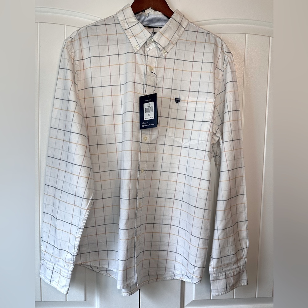 Chaps Coastland Wash Oxford collared button down - Size XL